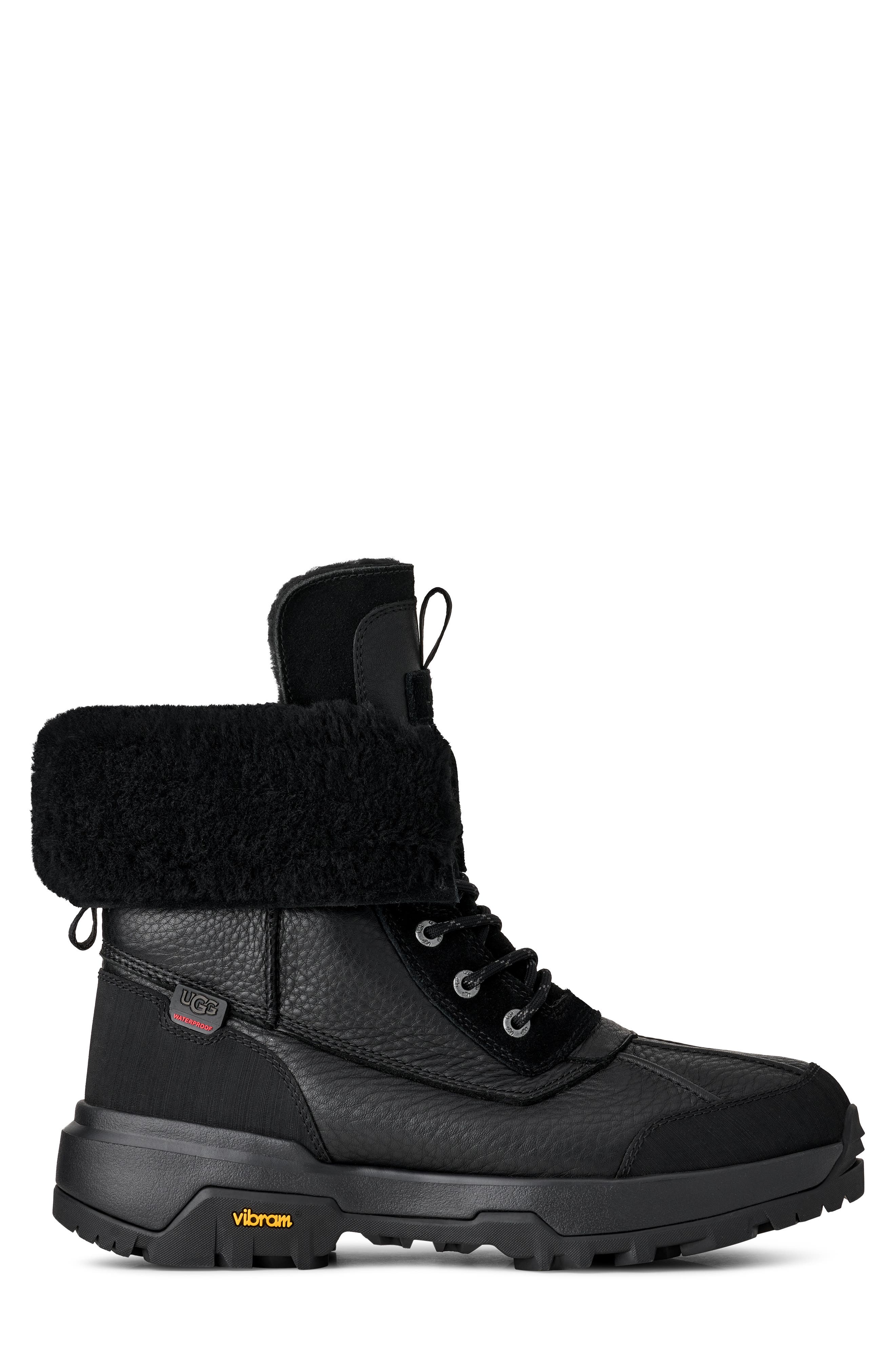 UGG<sup>®</sup> Adirondack XXV Boot, Alternate, color, Black