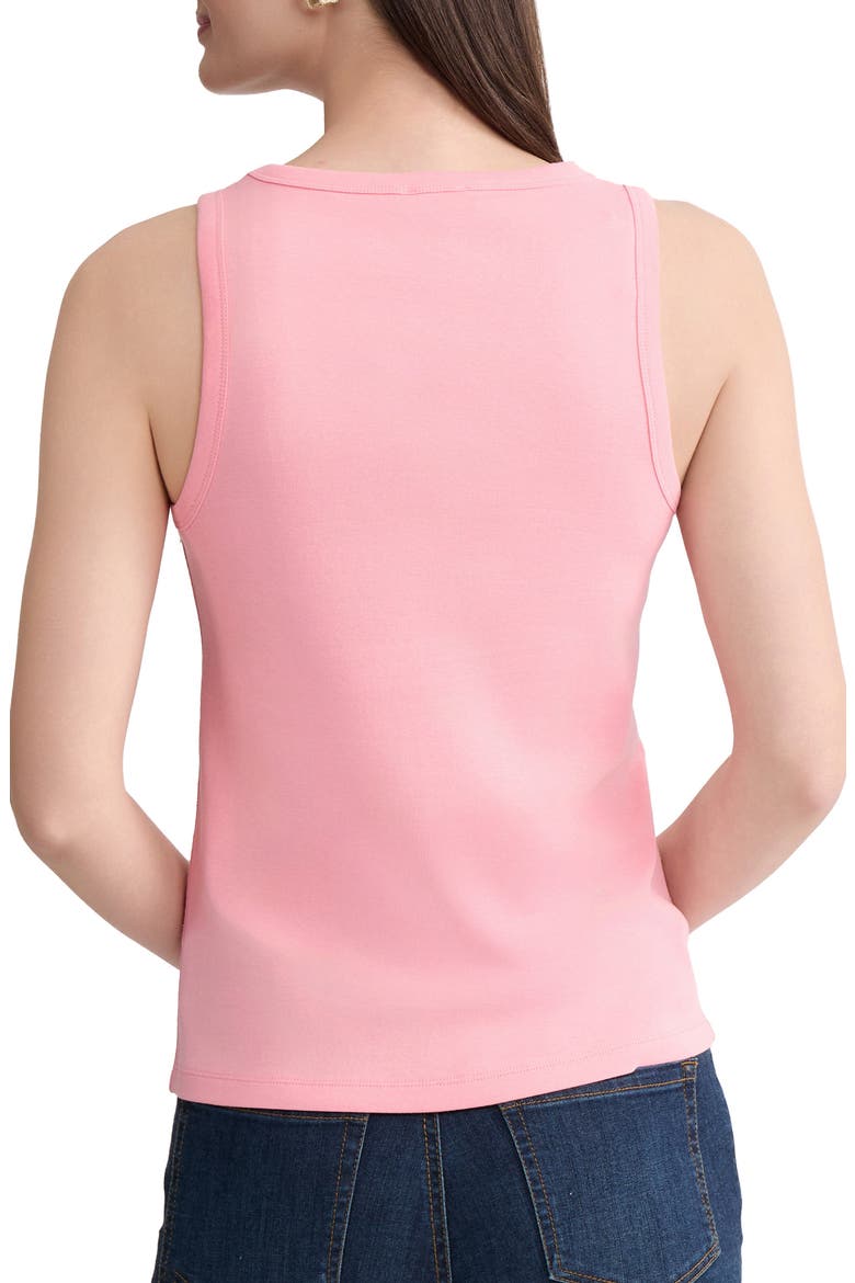 Scoop Neck Cotton Tank, Alternate, color, CORAL CANYON