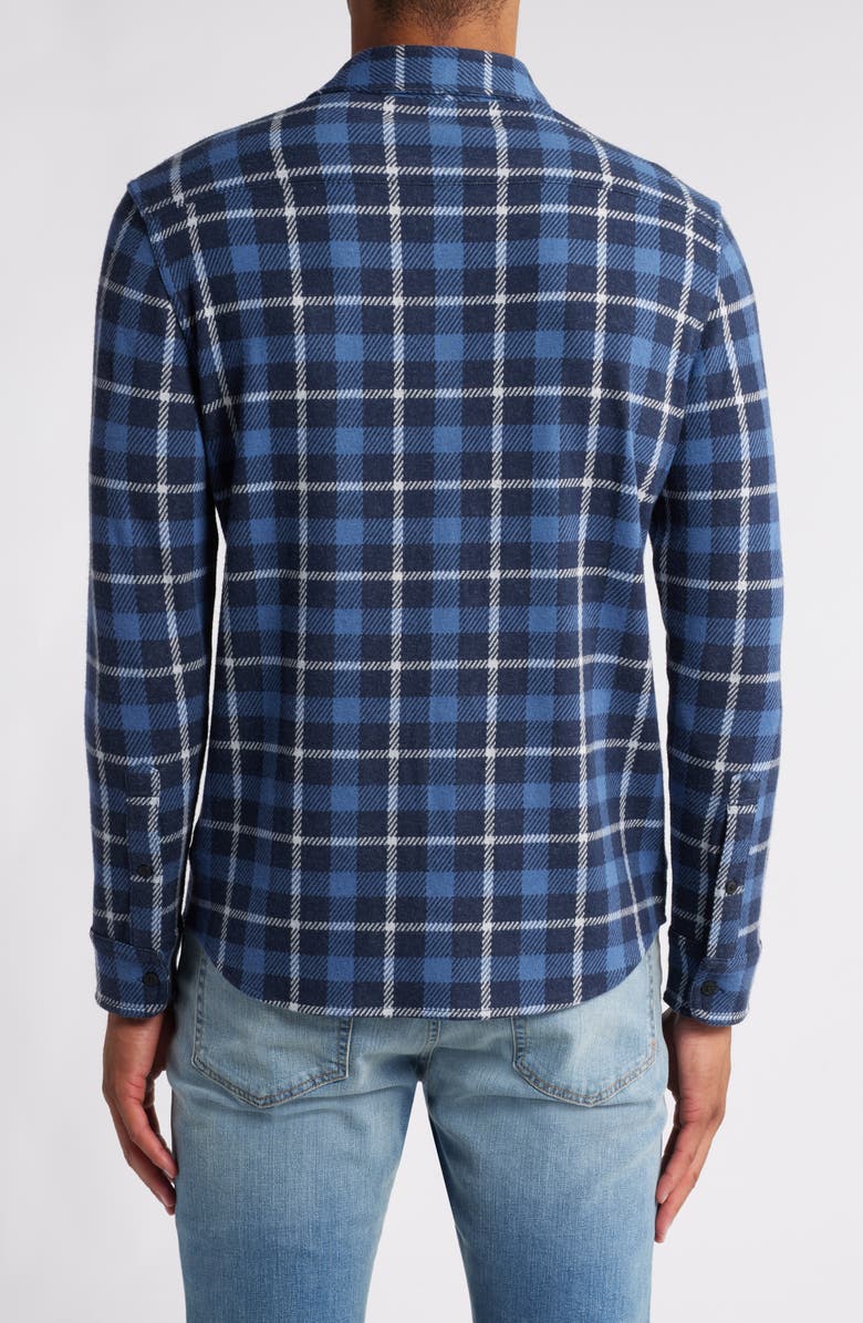 Faherty Legend Button-Up Shirt, Alternate, color, Blue Winds Plaid