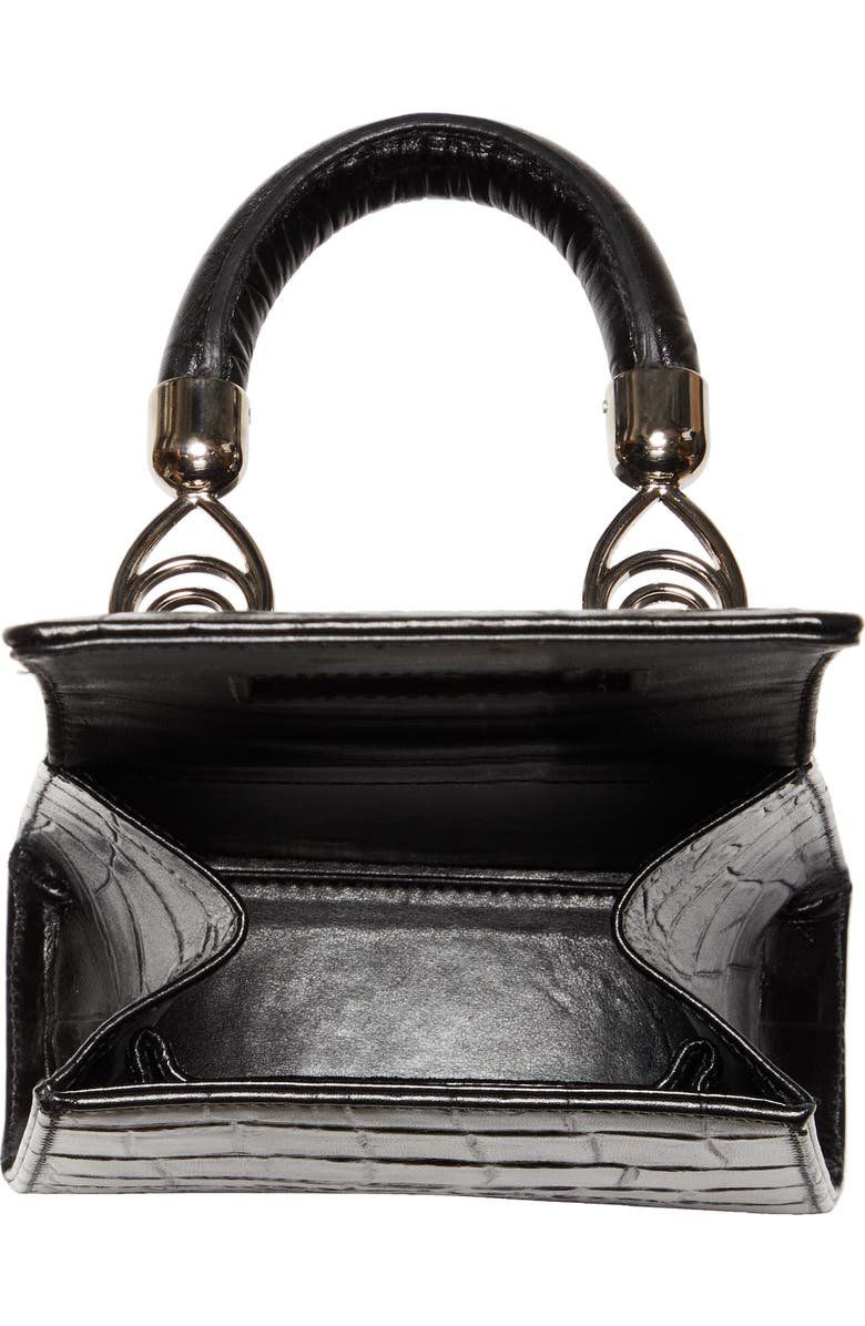 Brother Vellies Nile Leather Top Handle Bag, Alternate, color,