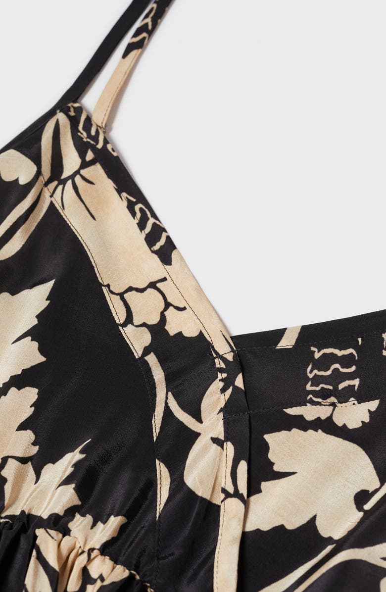 MANGO Print Sleeveless Maxi Sundress, Alternate, color, 