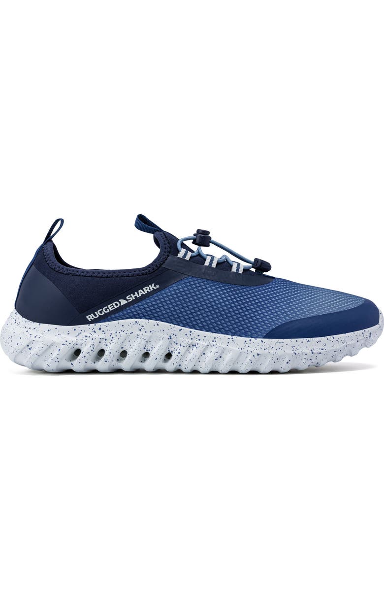 RUGGED SHARK Mens Cay Water Shoes, Alternate, color, Navy