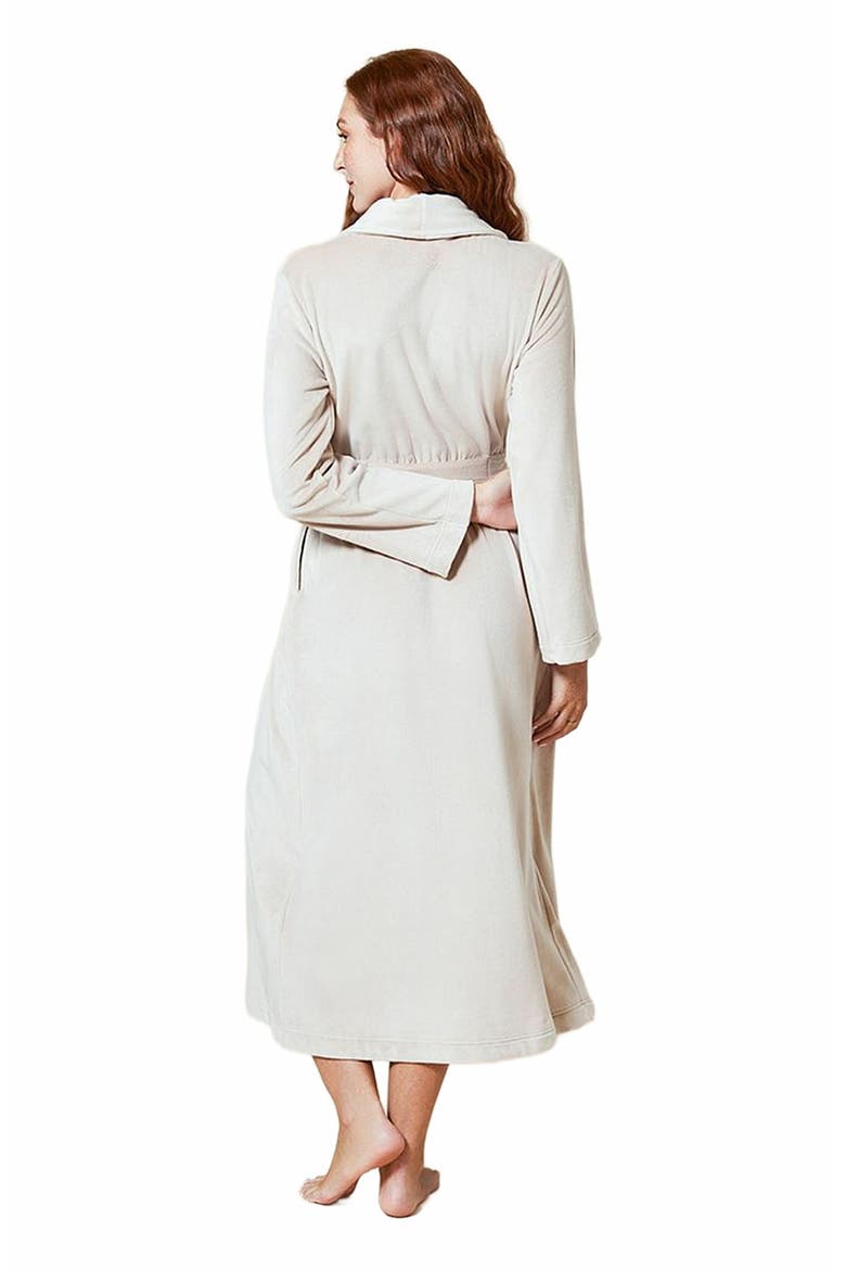 Serenity Wrap Robe, Alternate, color, Coco