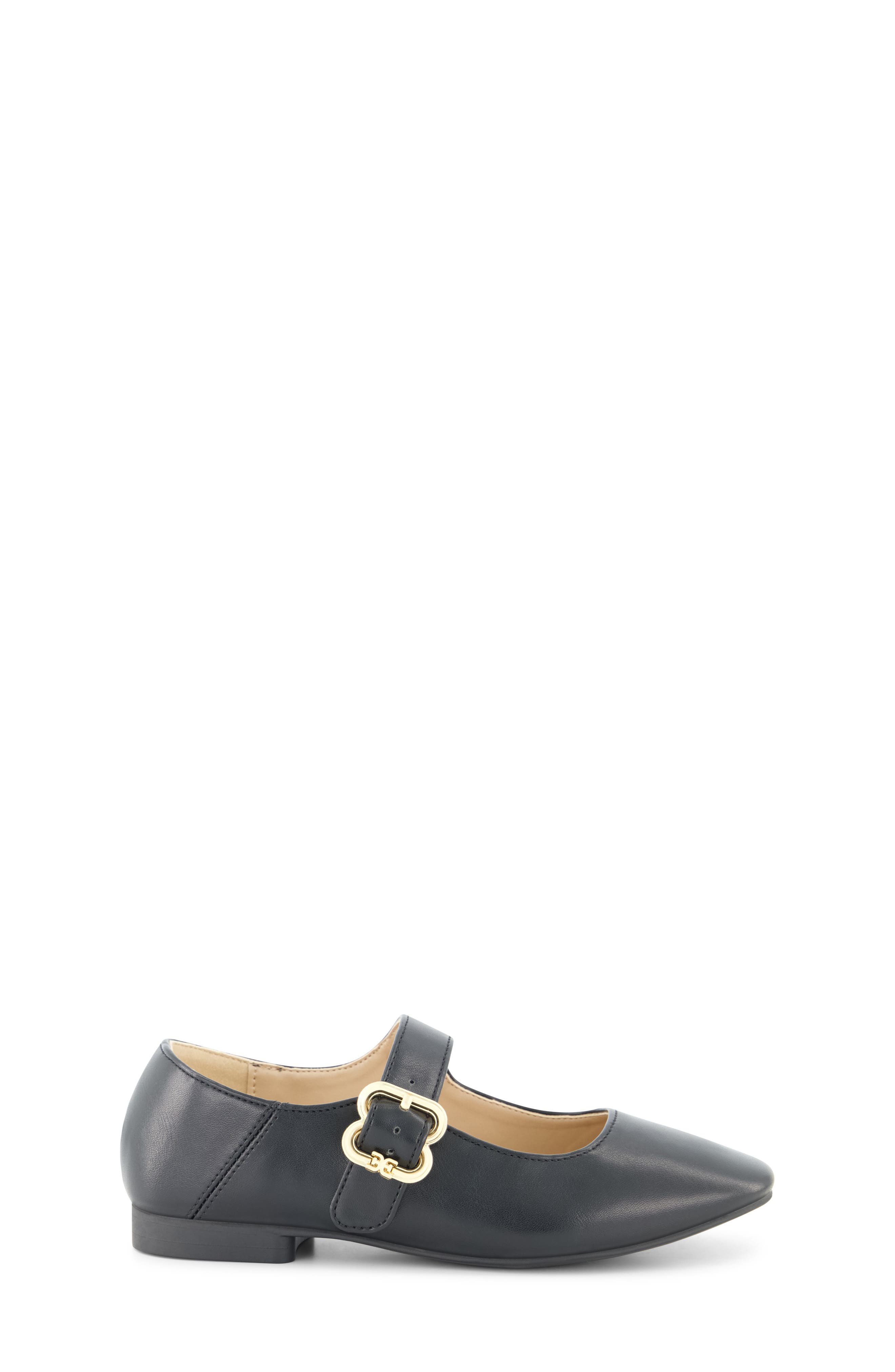Kids' Maeve Michela Mary Jane Flat, Alternate, color, BLACK