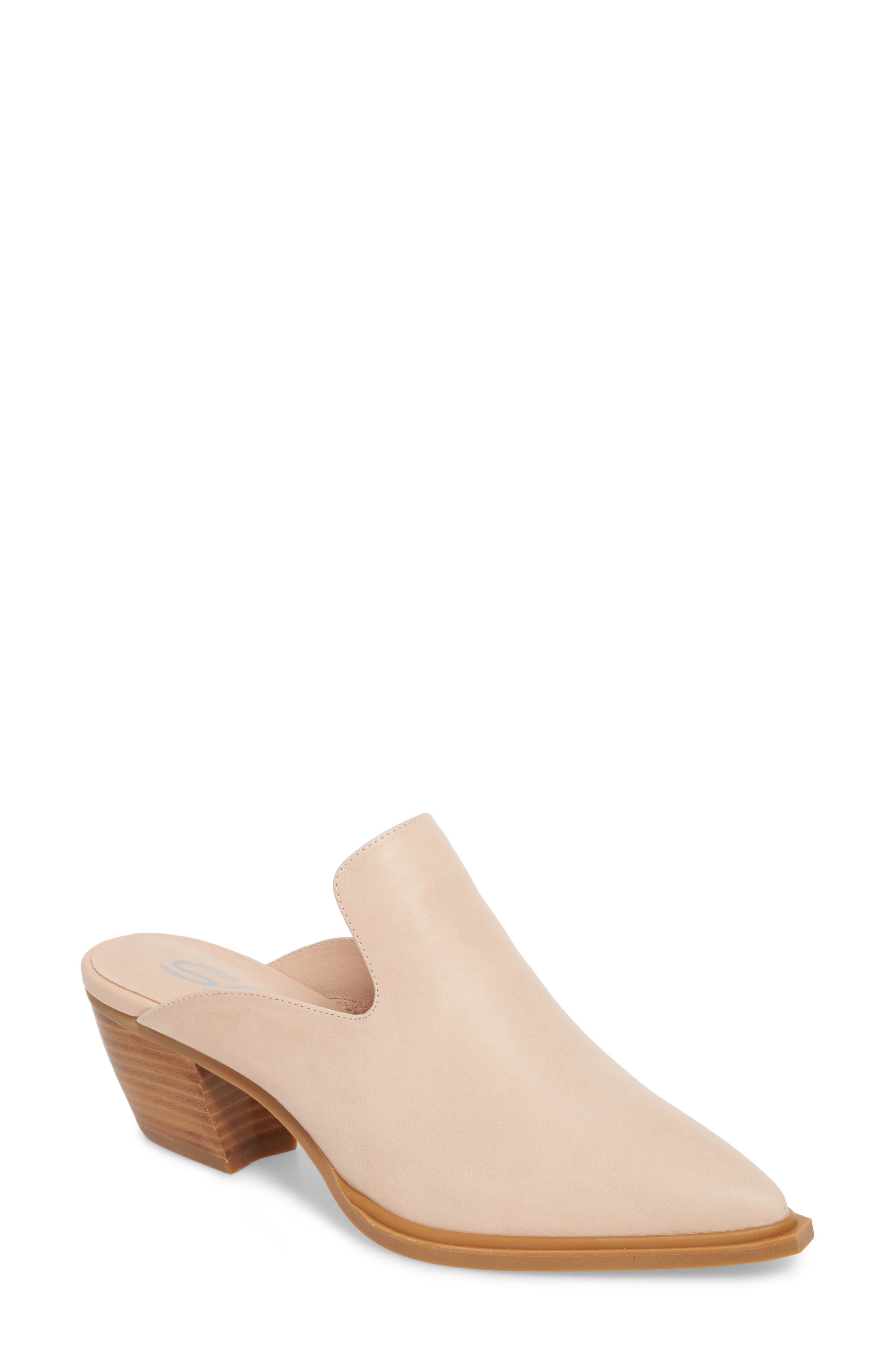 Louisa Loafer Mule, Main, color, BLUSH