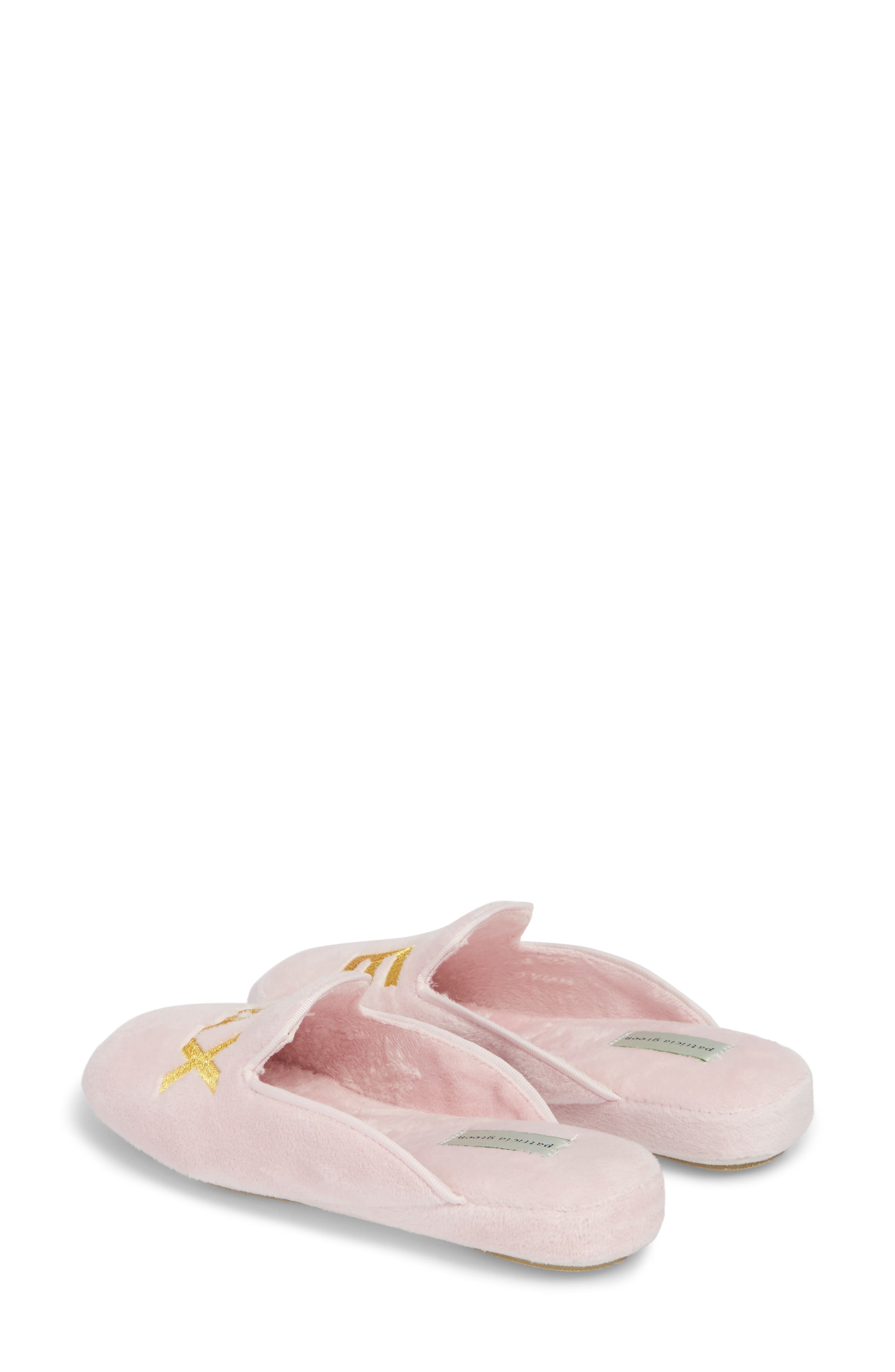 patricia green Relax Embroidered Mule Slipper, Alternate, color, 