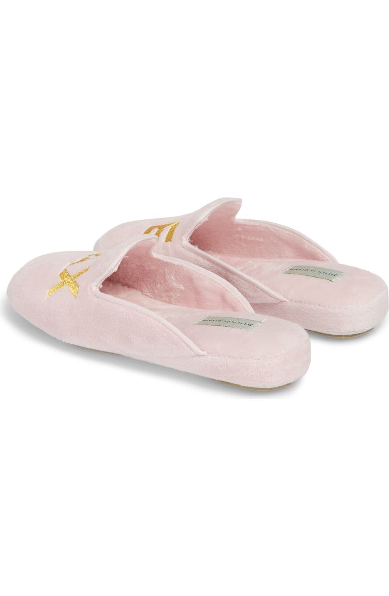 patricia green Relax Embroidered Mule Slipper, Alternate, color,