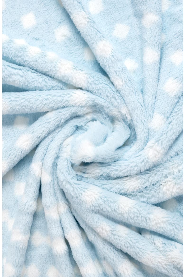 String of Pearls Luxe Baby Blanket, Alternate, color, BLUE