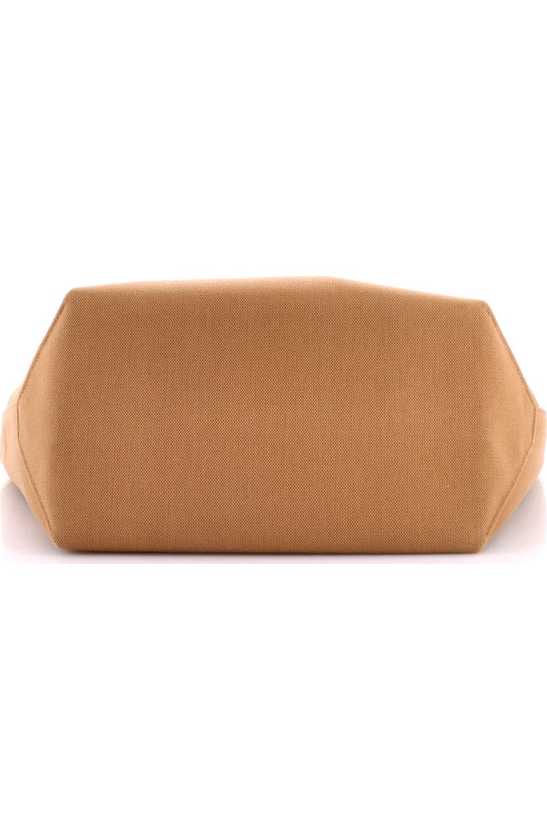 Pre-Owned Hermes Sac Steeple Tote Toile with Leather 28, Alternate, color, Chai