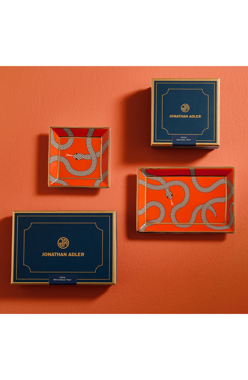 Jonathan Adler Eden Square Decorative Tray In Multi