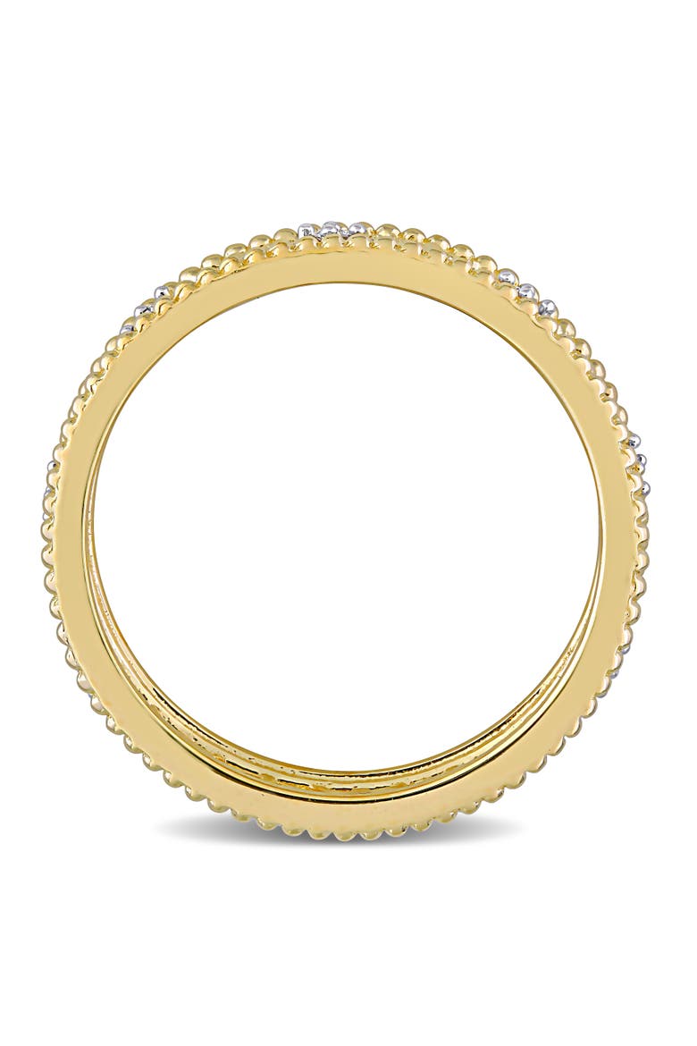 Diamond Lace Eternity Ring 14k Gold, Alternate, color, Yellow Gold
