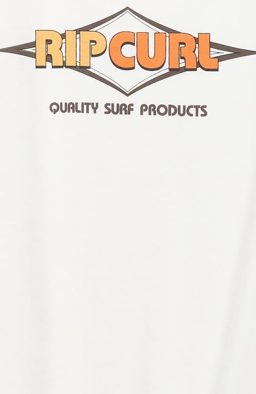 Rip Curl Kids' Surf Revival Graphic T-shirt In White