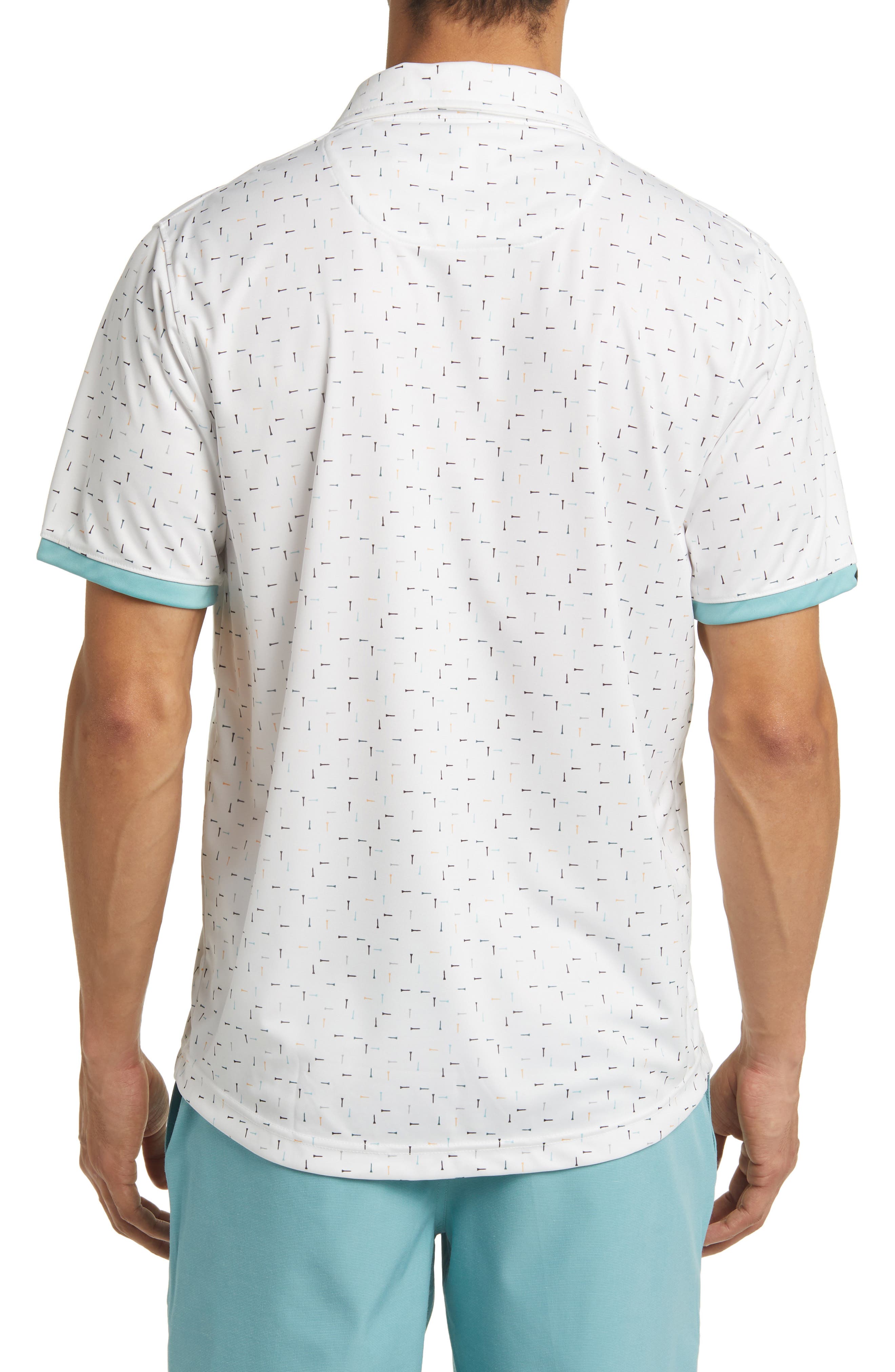 Fraser Tee Print Performance Golf Polo - image 2
