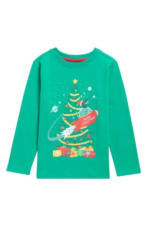 Kids' Christmas Graphic Long Sleeve T-Shirt