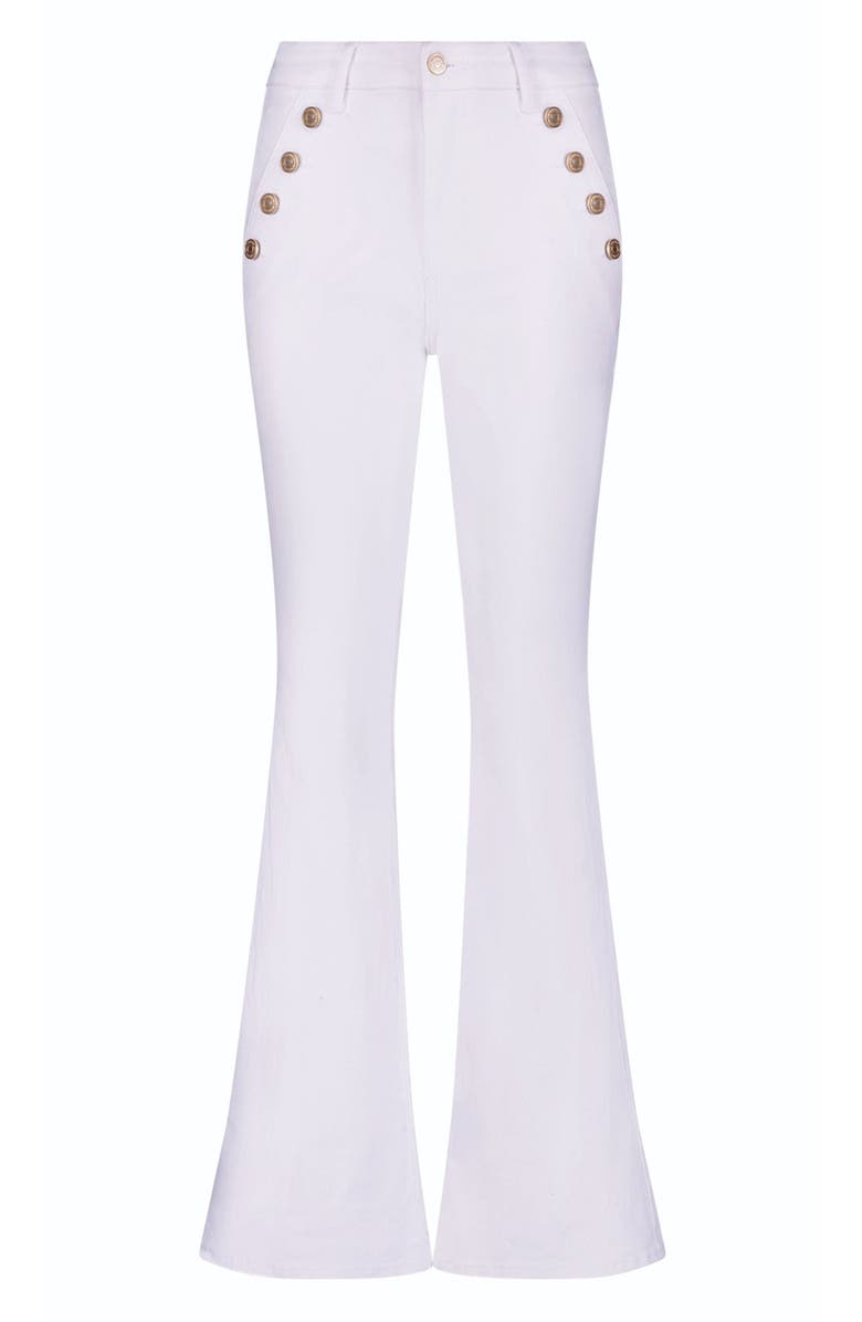 The Noli Shop Allegra Bootcut Jean, Alternate, color, White