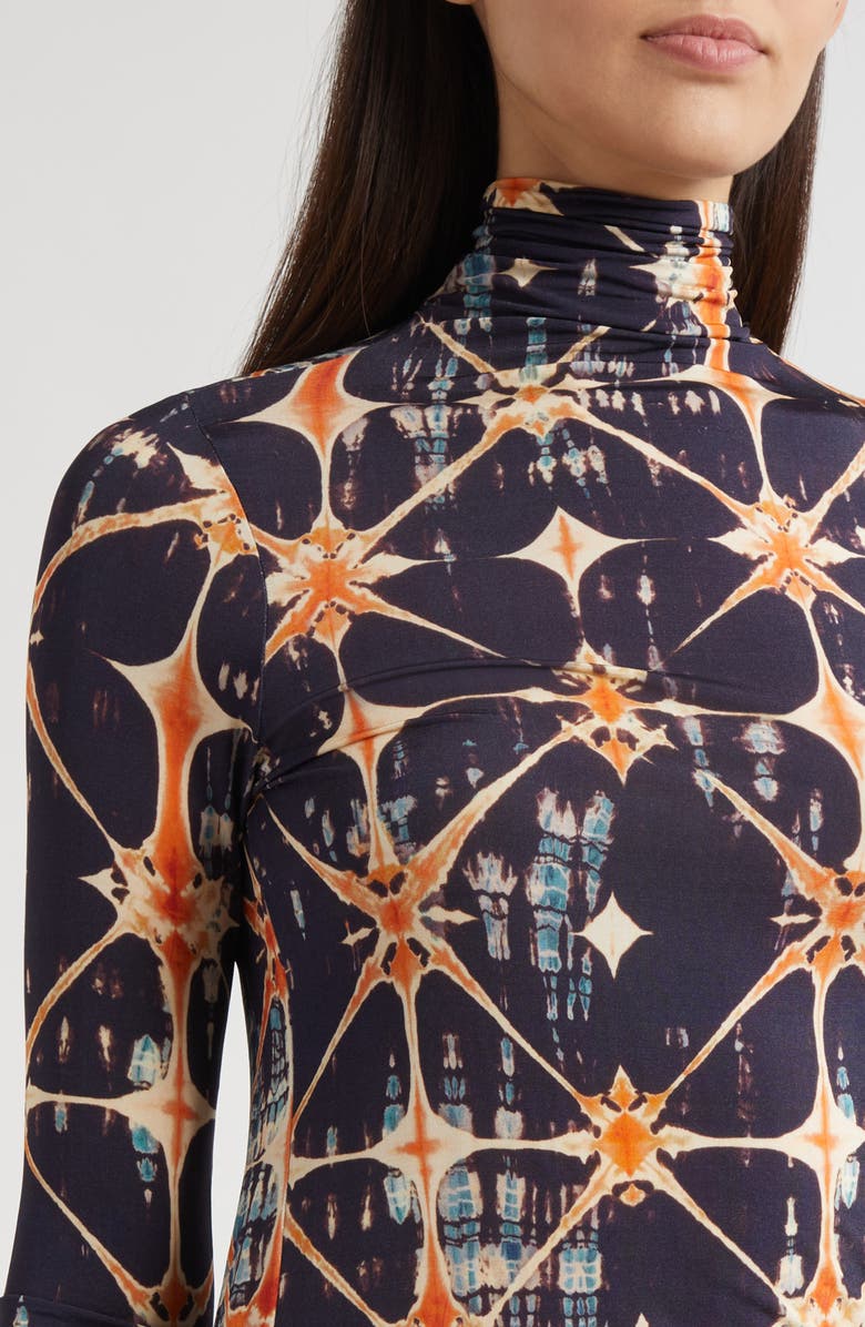 Ulla Johnson Aurelia Long Sleeve Turtleneck, Alternate, color, Phoenix