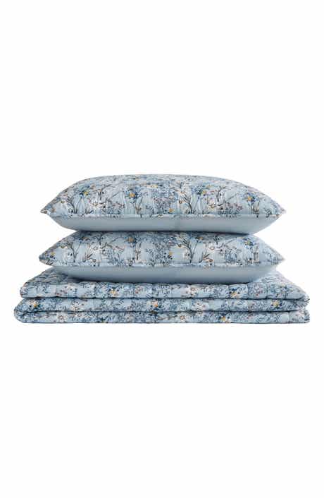 Lucky Brand Soft Floral Reversible Quilt Set