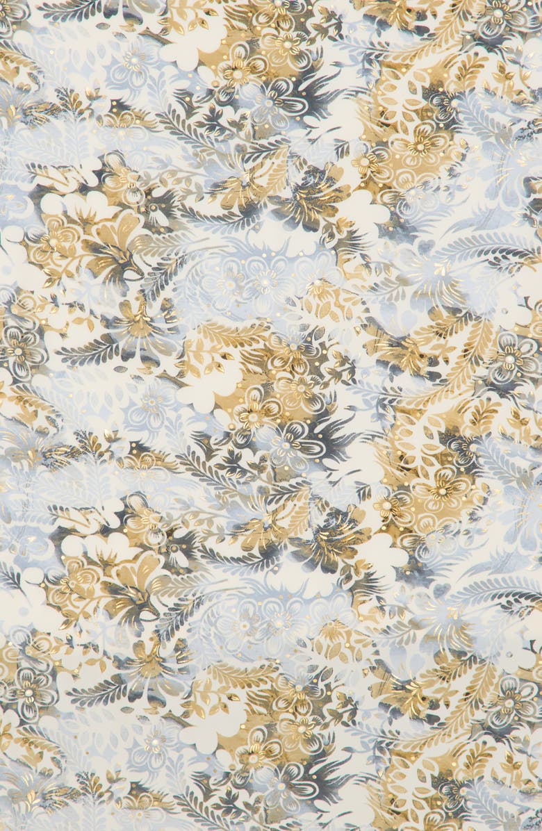 La Fiorentina Garden Print Pareo, Alternate, color, Beige