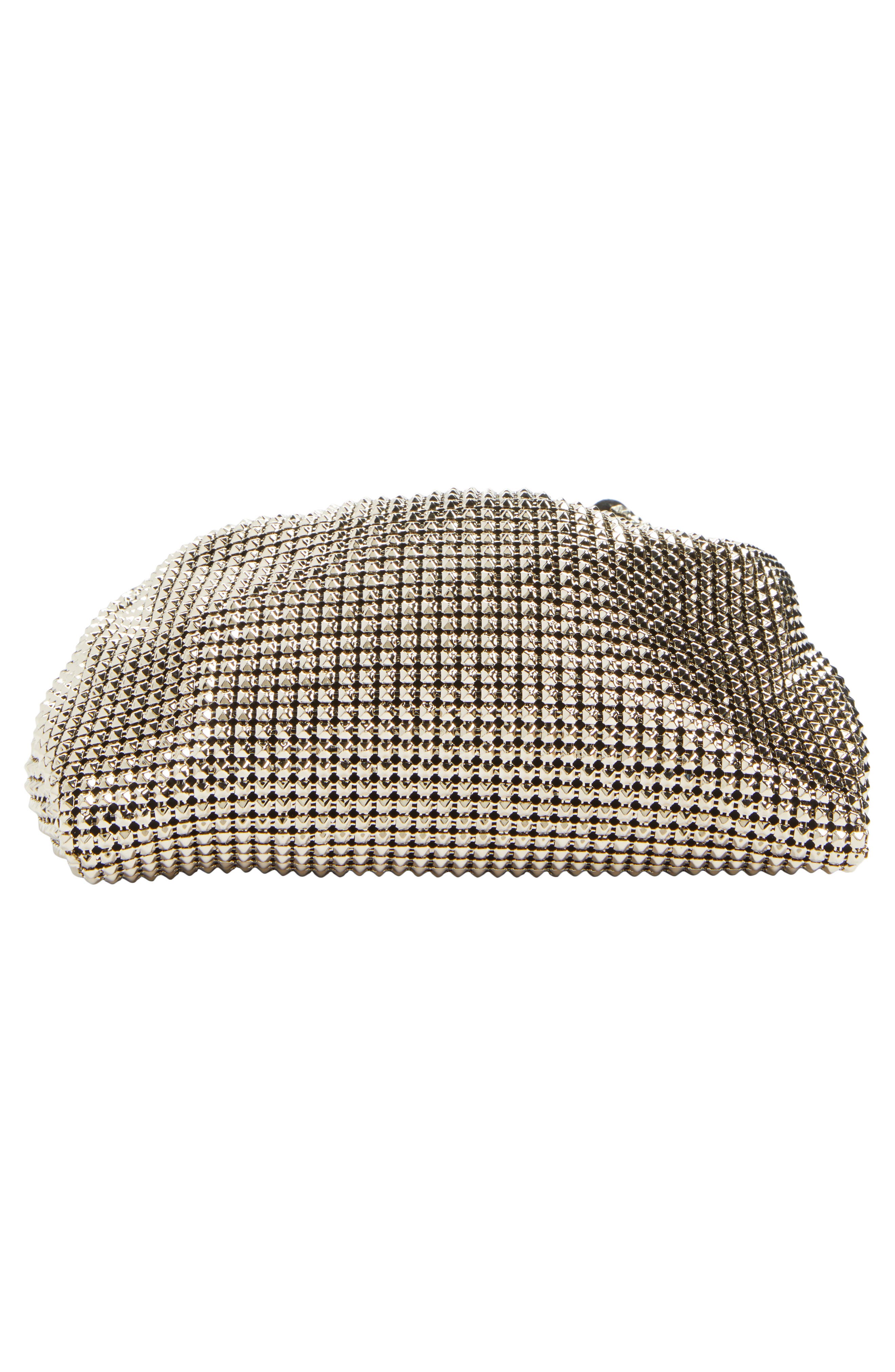 Valentino Garavani Ring Mesh Clutch, Alternate, color, 