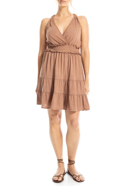 Empire Waist Tiered Minidress