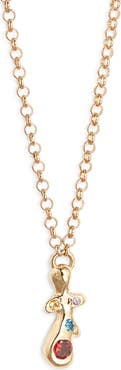 FARIS Form Stone Pendant Necklace