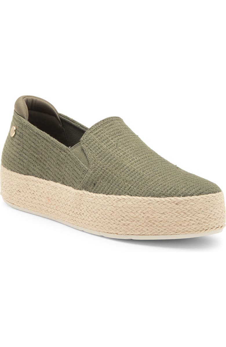 SKECHERS x Martha Stewart BOBS Sesame Slip-On Sneaker, Main, color, Olv-Olive