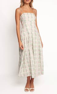Petal & Pup Emory Floral Sleeveless Maxi Sundress