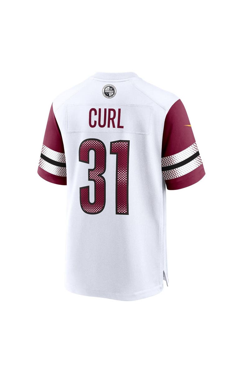 Nike Men's Nike Kamren Curl White Washington Commanders Game Jersey, Alternate, color, 