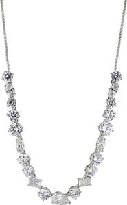 Nadri Large Cubic Zirconia Frontal Necklace