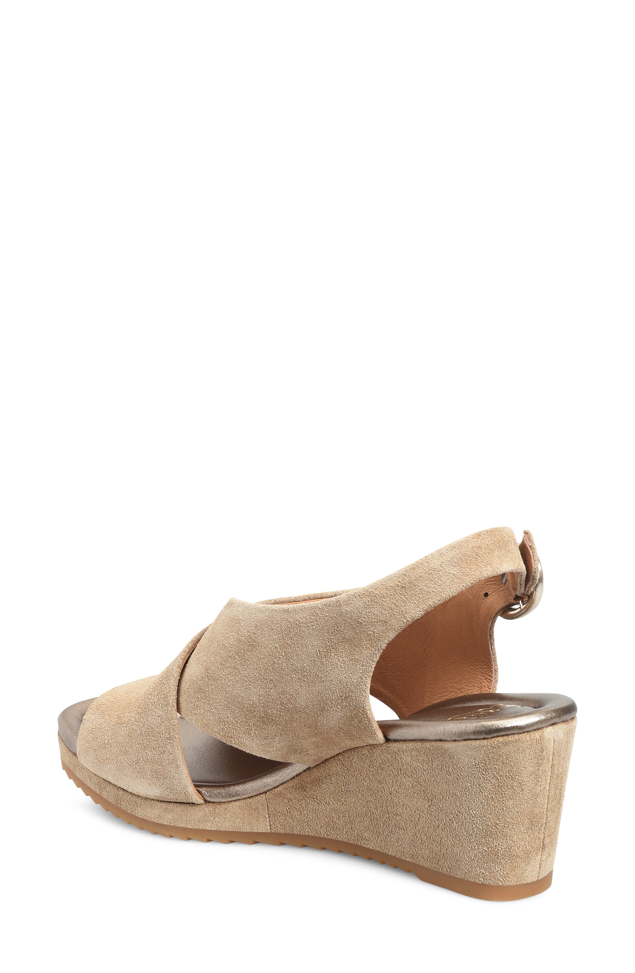 Isabeth Slingback Platform Wedge Sandal - image 4