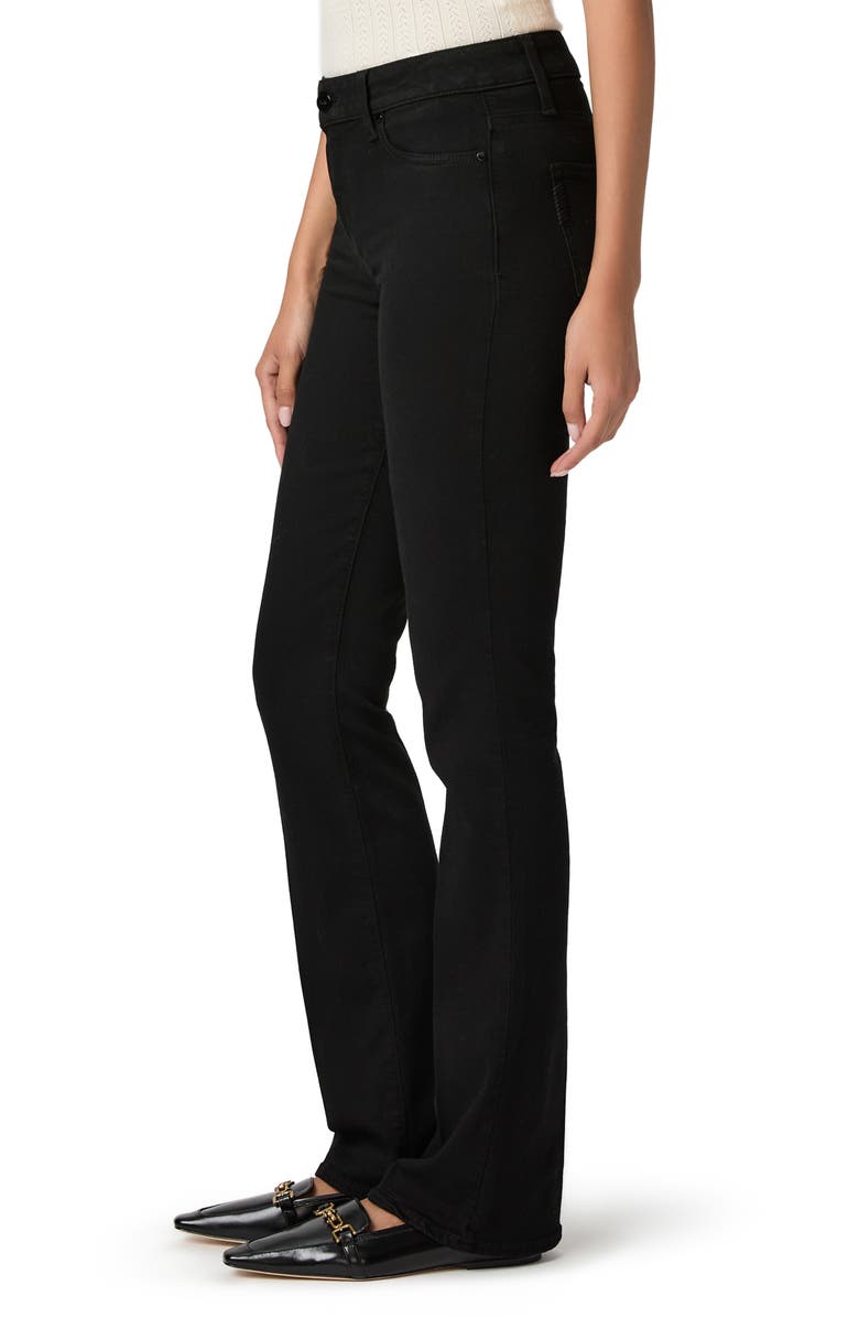 PAIGE Manhattan High Waist Bootcut Jeans, Alternate, color, Blk Shadow