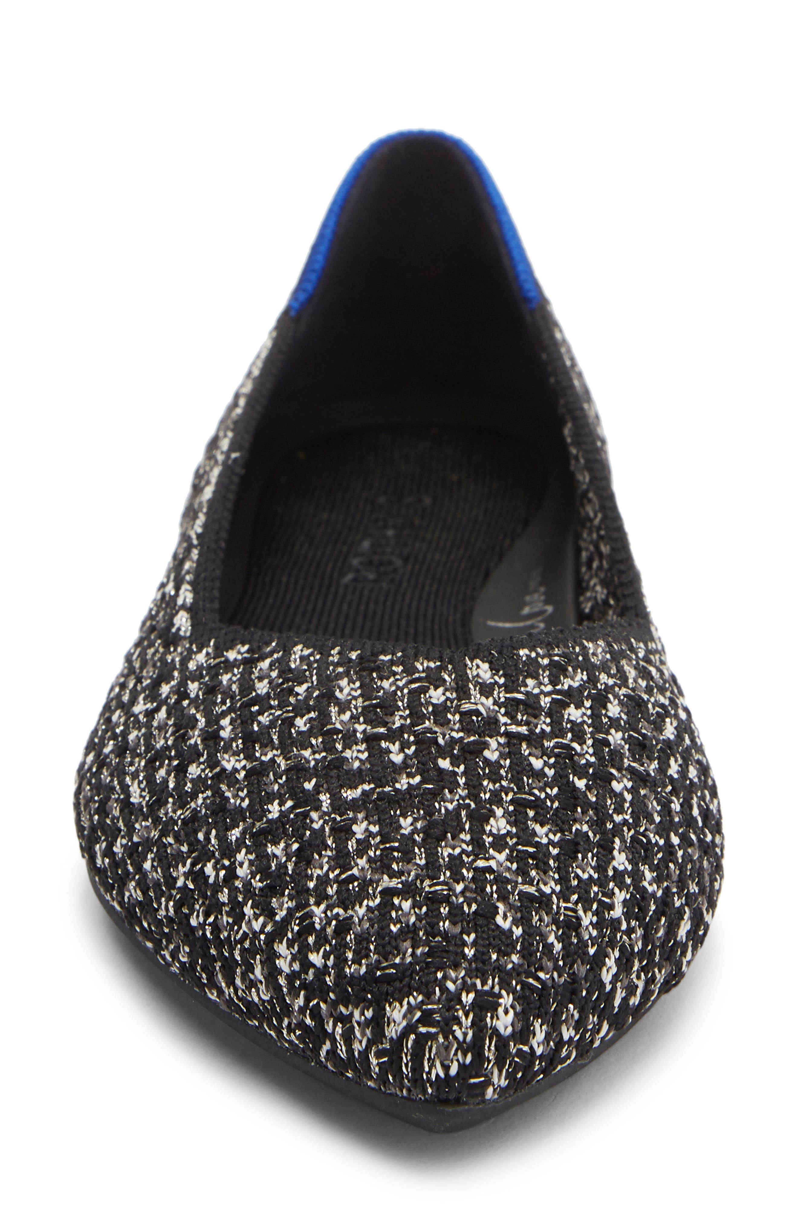 The Point II Pointed Toe Flat, Alternate, color, DUSK TWEED