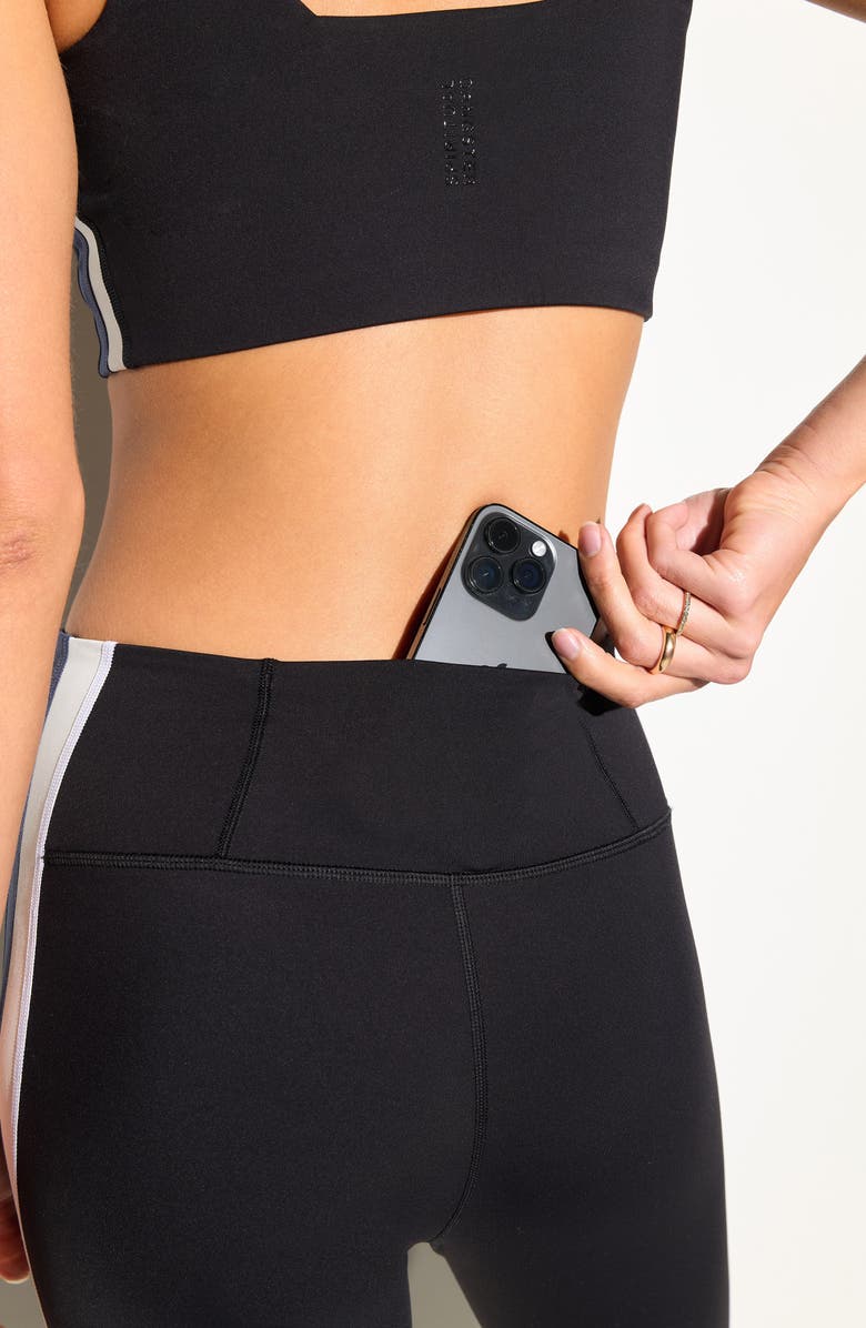 Spiritual Gangster Sage High Waist Leggings, Alternate, color, Black