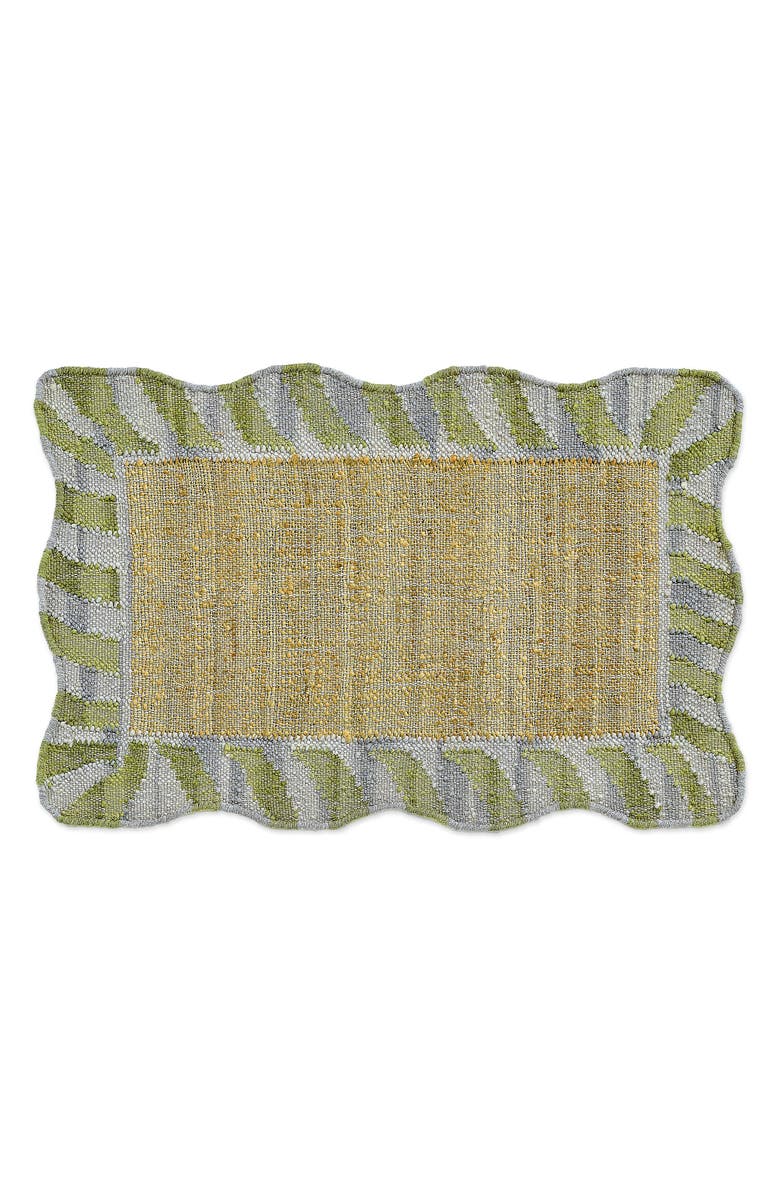 MACKENZIE CHILDS Jute Scalloped Rug, Main, color, Beige