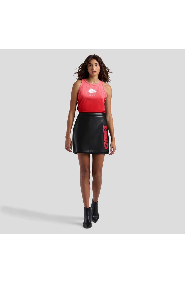 WEAR by Erin Andrews Women's WEAR by Erin Andrews x Gracie Hunt Black Kansas City Chiefs Wrap Skirt, Alternate, color, 