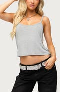 EDIKTED Donia Beaded Side Cutout Tank