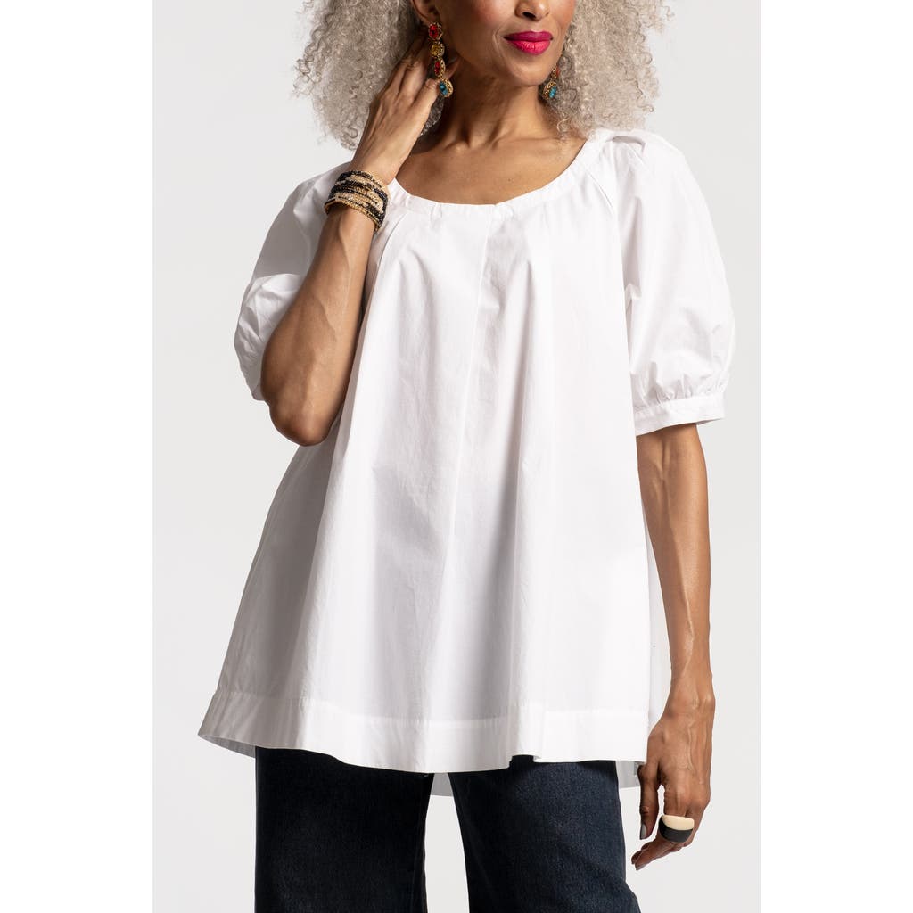 Frances Valentine Zonda Top In Gray