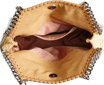 【Stella McCartney】 Falabella Mini raffia tote bag Women NATURAL Falabella Raffia Tiny Tote Bag | Stella