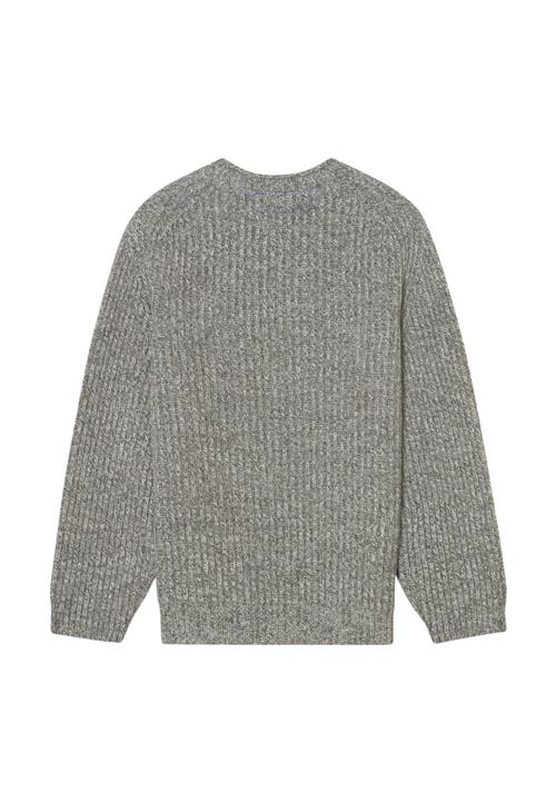 Robert Talbott Spencer Cashmere Blend Rollneck Sweater In Gray