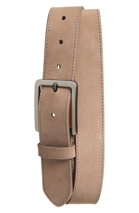 Richard Nubuck Leather Belt