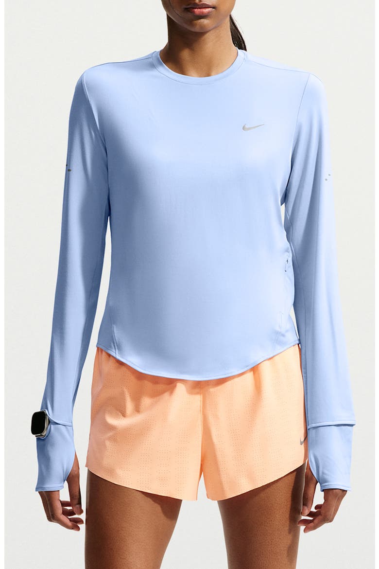 Swift Dri-FIT UV Running Top, Main, color, ALUMINUM