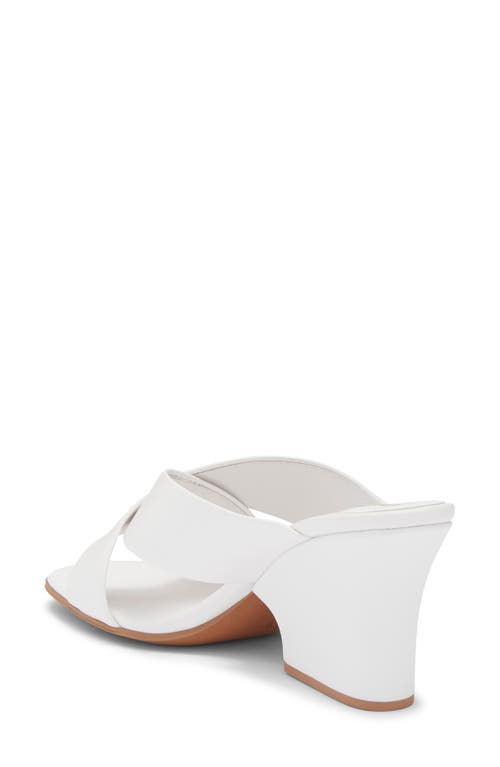 Jeffrey Campbell Tetra Slide Sandal In White