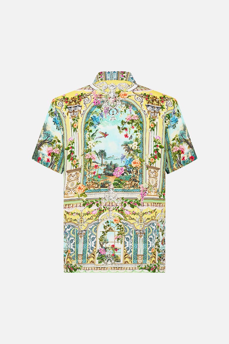 Short Sleeve Camp Collared Shirt Tales Of Topkapi Palace, Alternate, color, Tales Of Topkapi Palace