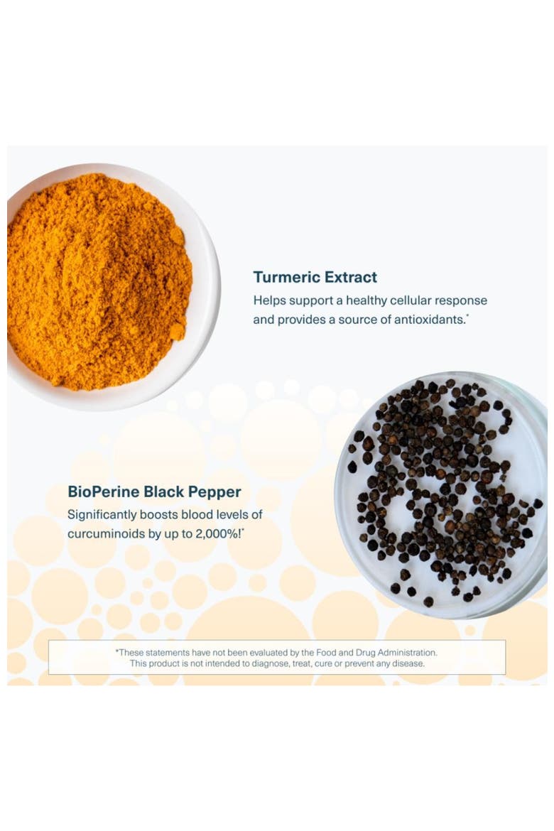 Turmeric 450mg Black Pepper Olive Leaf Joint Brain Support Supplement 90 Tablets, Alternate, color, None