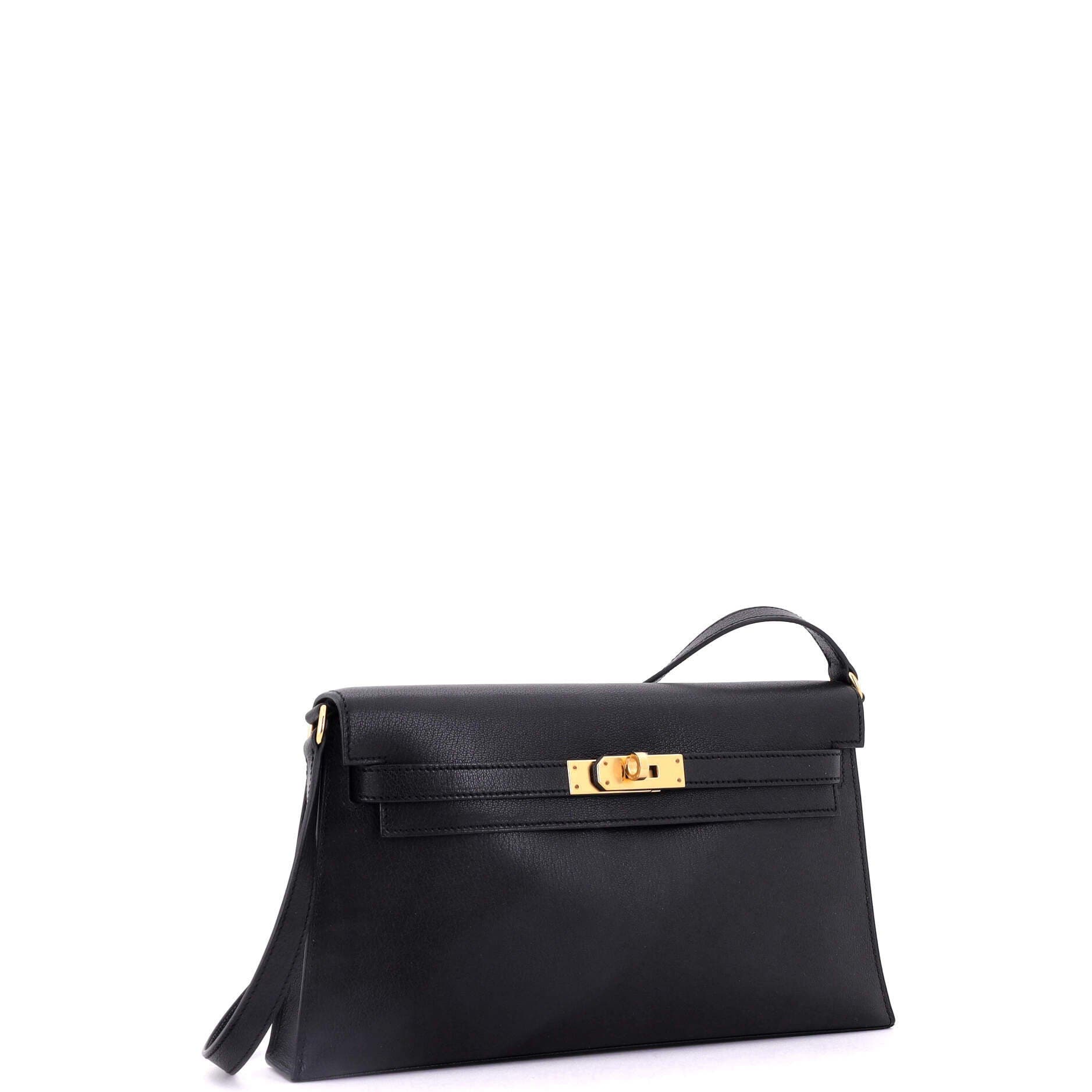 Pre-Owned Hermes Kelly Elan Shoulder Bag Chevre Chamkila, Alternate, color, 