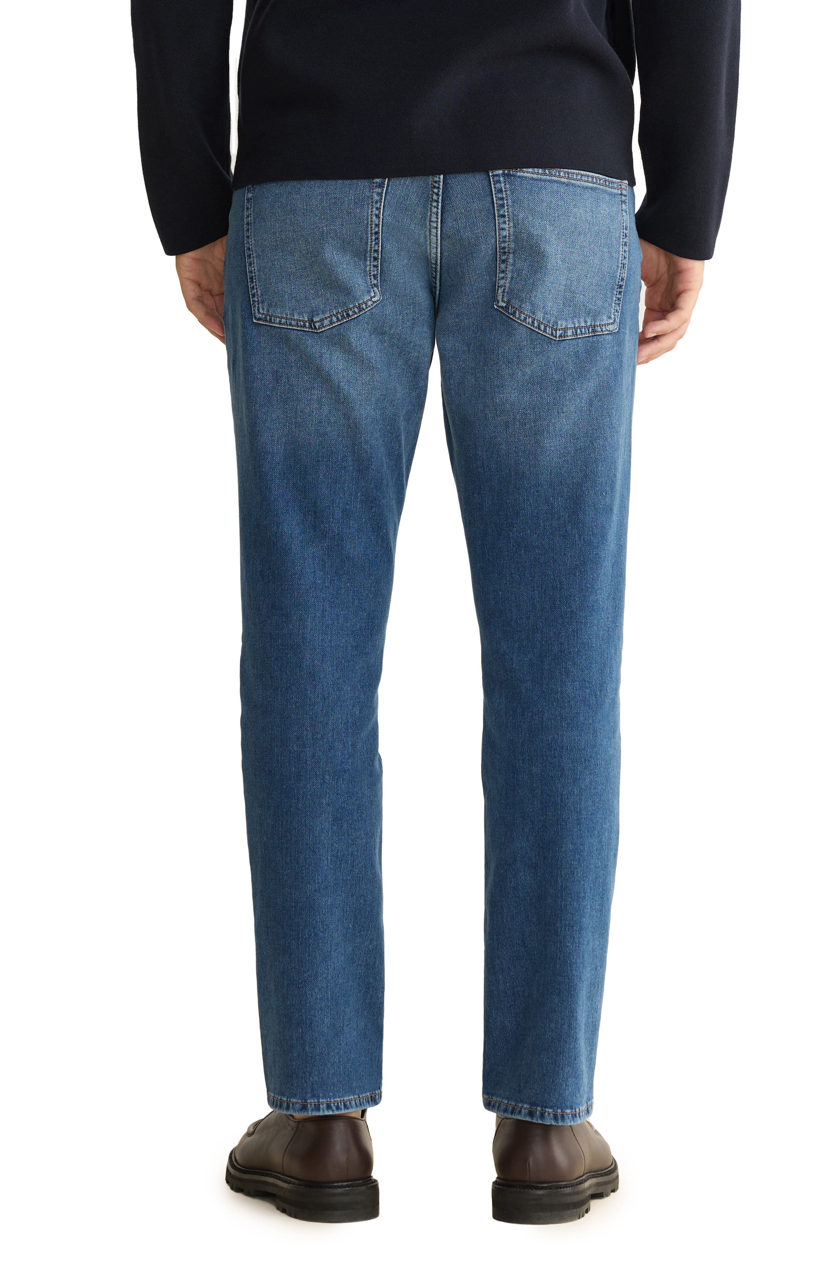 WARP+WEFT ORD Straight Leg Knit Jeans (Men) | Nordstrom