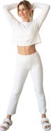 Rebody Active Go With The Flow Crop Long Sleeve Top