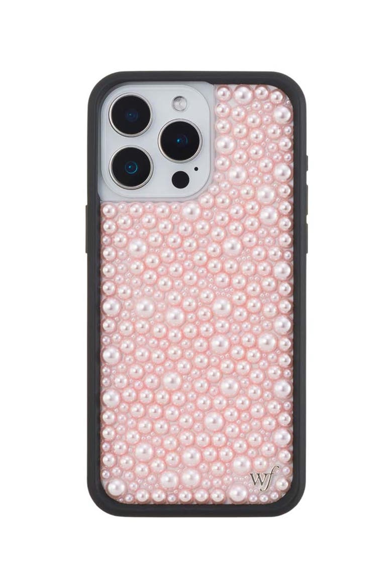 Pink Pearl iPhone Case, Alternate, color, Pink