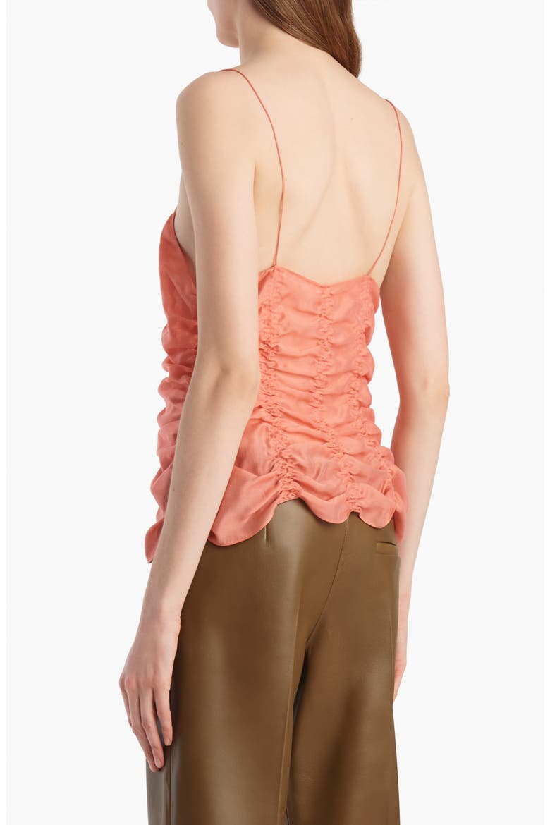 Inara Ruched Top, Alternate, color, CORAL
