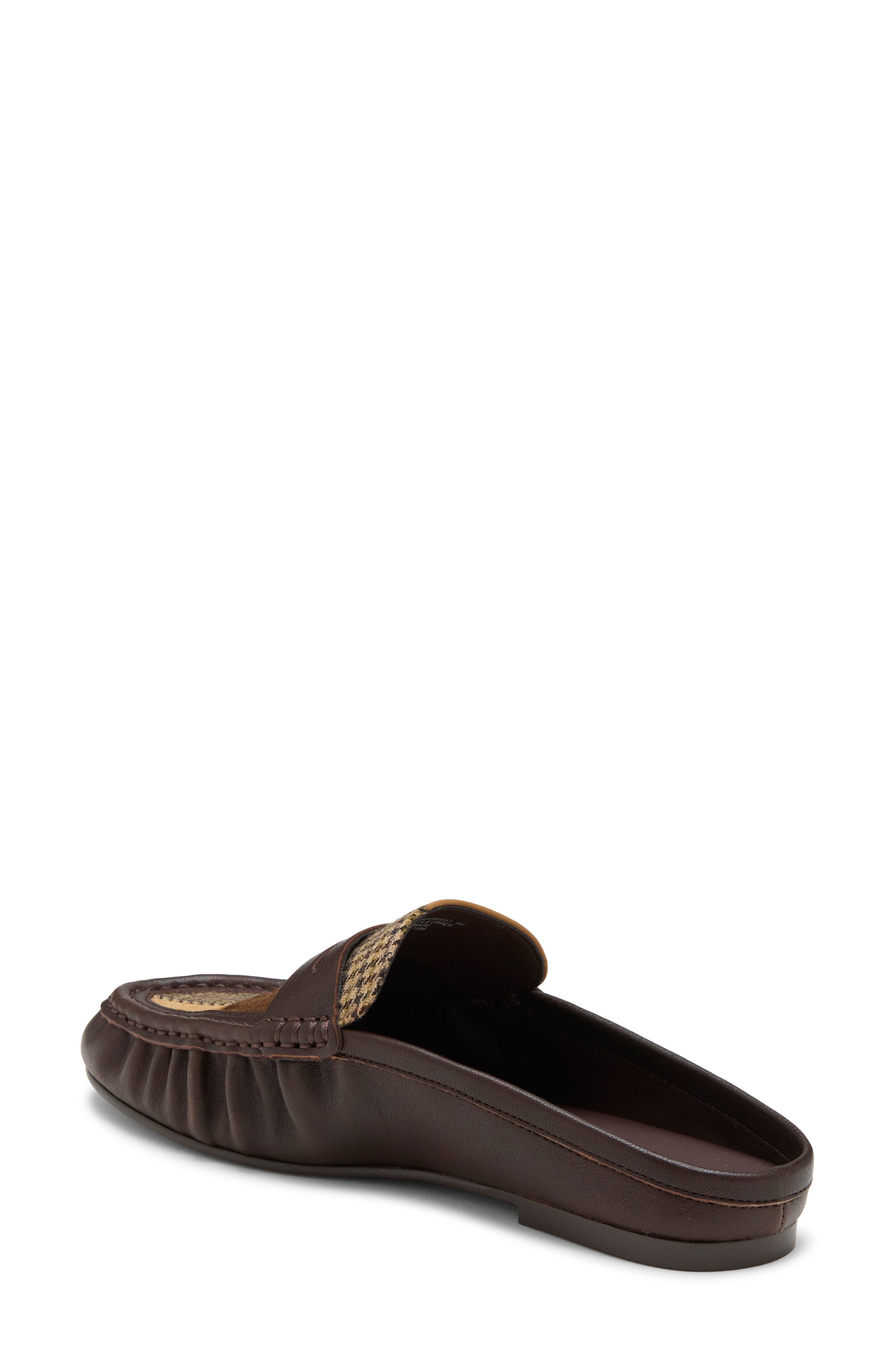 Rafe Patch Flat Mule, Alternate, color, TAN PLAID